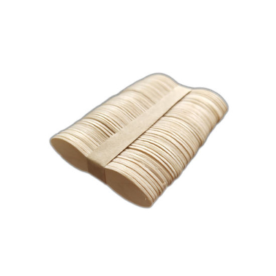 Small Disposable Wooden Taster Spoons Bulk For Ice Cream 60mm
